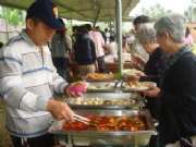 彰化佛心講堂舉辦戶外素食百匯3