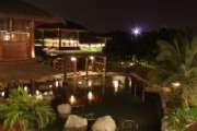露天風呂夜晚美景
