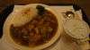 培燻咖哩雞肉 + 研磨咖啡 = 90元